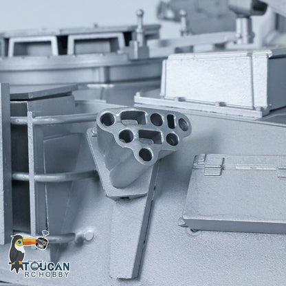 1/16 Full Metal RC Tank Abrams M1A2 3918 Radio Control Tracked Car Standard Version Driving Gearbox Barrel Recoil Speaker