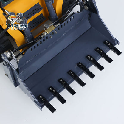 TOUCAN RC HOBBY Cundang US-Lager LESU 1/14 Aoue LT5 RC Hydraulik-Kompaktlader I6S ferngesteuertes Auto-Batteriemodell montiert und lackiert