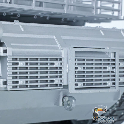 1/16 Full Metal RC Tank Abrams M1A2 3918 Radio Control Tracked Car Standard Version Driving Gearbox Barrel Recoil Speaker