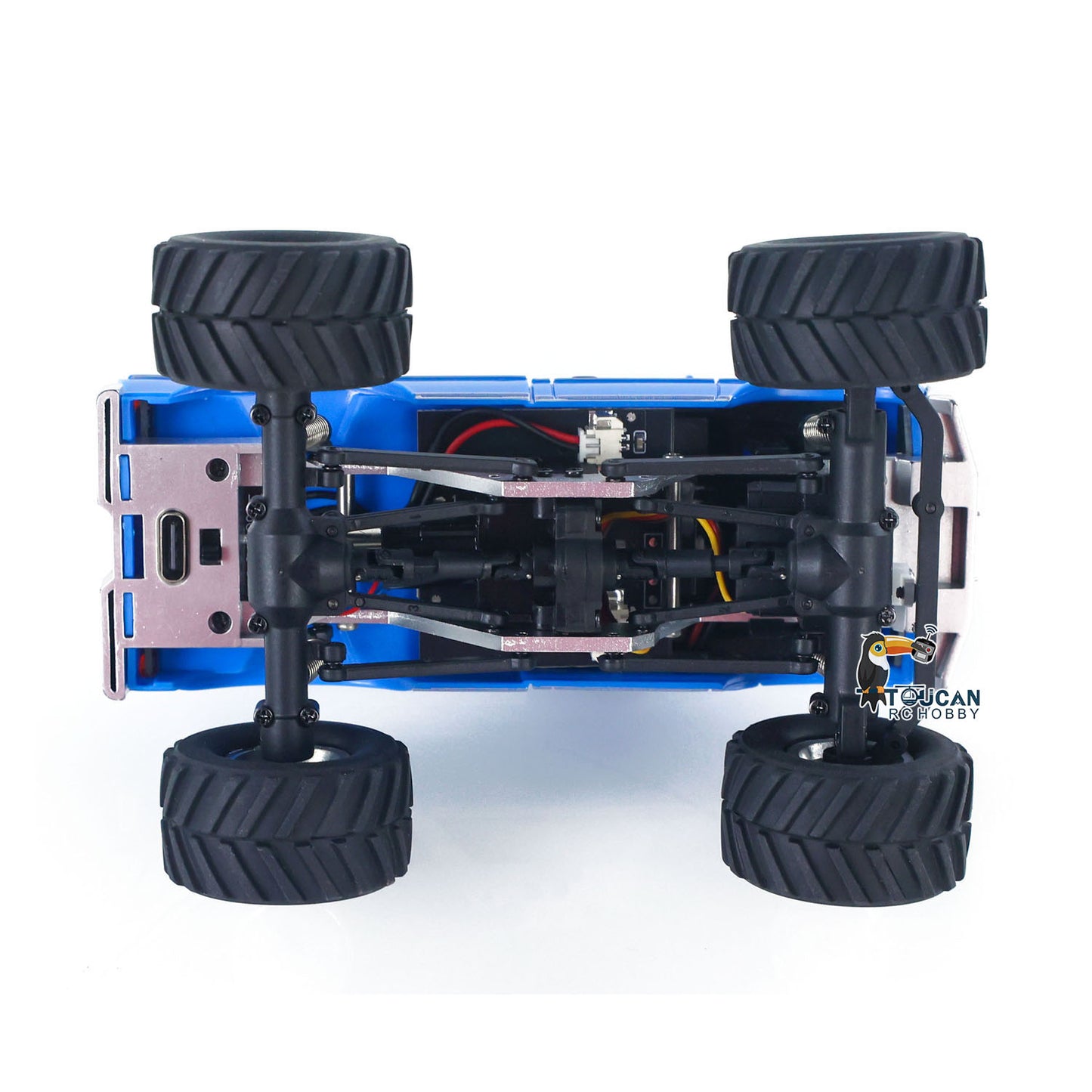 US Stock JABAILE 3602 1/36 4WD 2.4G Radio Controlled Off Road Vehicles Mini Crawler Car Battery Lights RTR RC Toys Model Children Gift