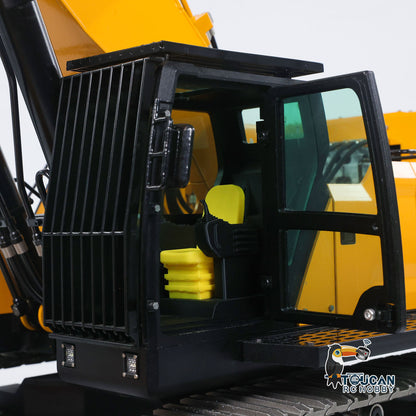 Heavy Machine 1/12 RC Hydraulic Excavator 395F Remote Control Metal Digger RTR Model Car 1.0L Dual Pump Frsky X14 Radio Battery