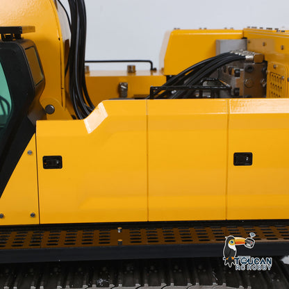 US Stock Toucanhobby 395F 1/12 RC Hydraulic Heavy Excavator Metal Remote Control Digger 3.0L Dual Pump Paladin PL18EV LITE Radio Light Sound Smoke