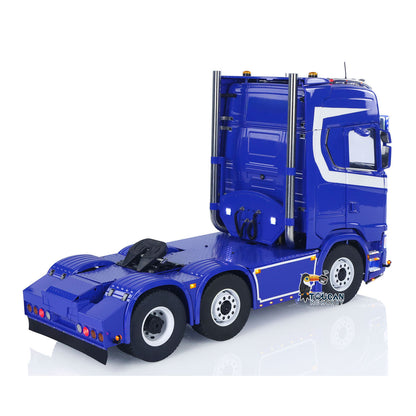 TOUCAN 770S 1/14 RC Tractor Truck 6X6 Metal Chassis Axle Locks RTR 3Speed Lorry Car Smoke Sound Light Unit Cabin Suspension ST8