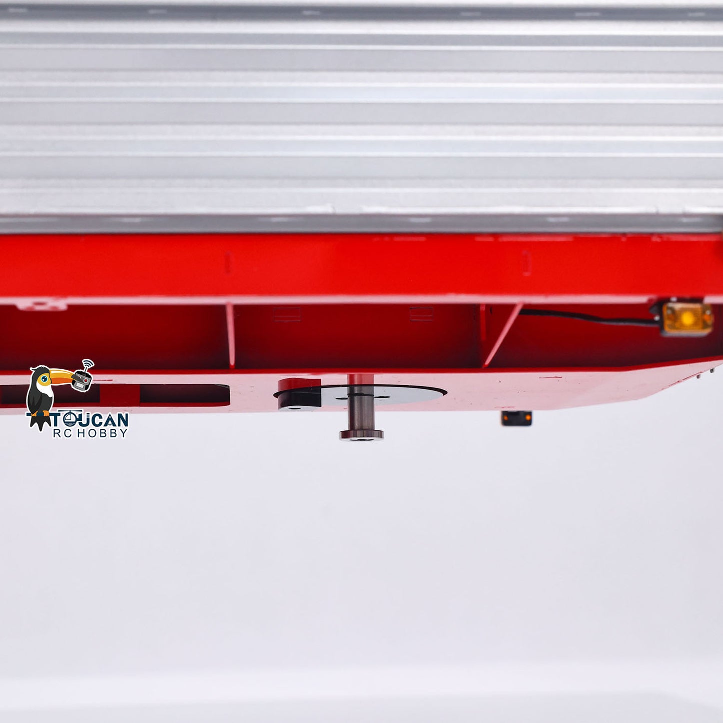 LESU Metal 1/14 RC Trailer A0054 Hydraulic Lifting Tailboard 4 Axles Steering Available for DIY RC Tractor Truck Lorry Car Model