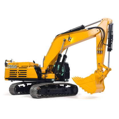 1/12 395F Metal RC Excavator Remote Control Hydraulic Heavy Digger Model 1.0L Dual Pump Paladin PL18EV LITE Radio Light Sound Smoke Unit Servo Motor