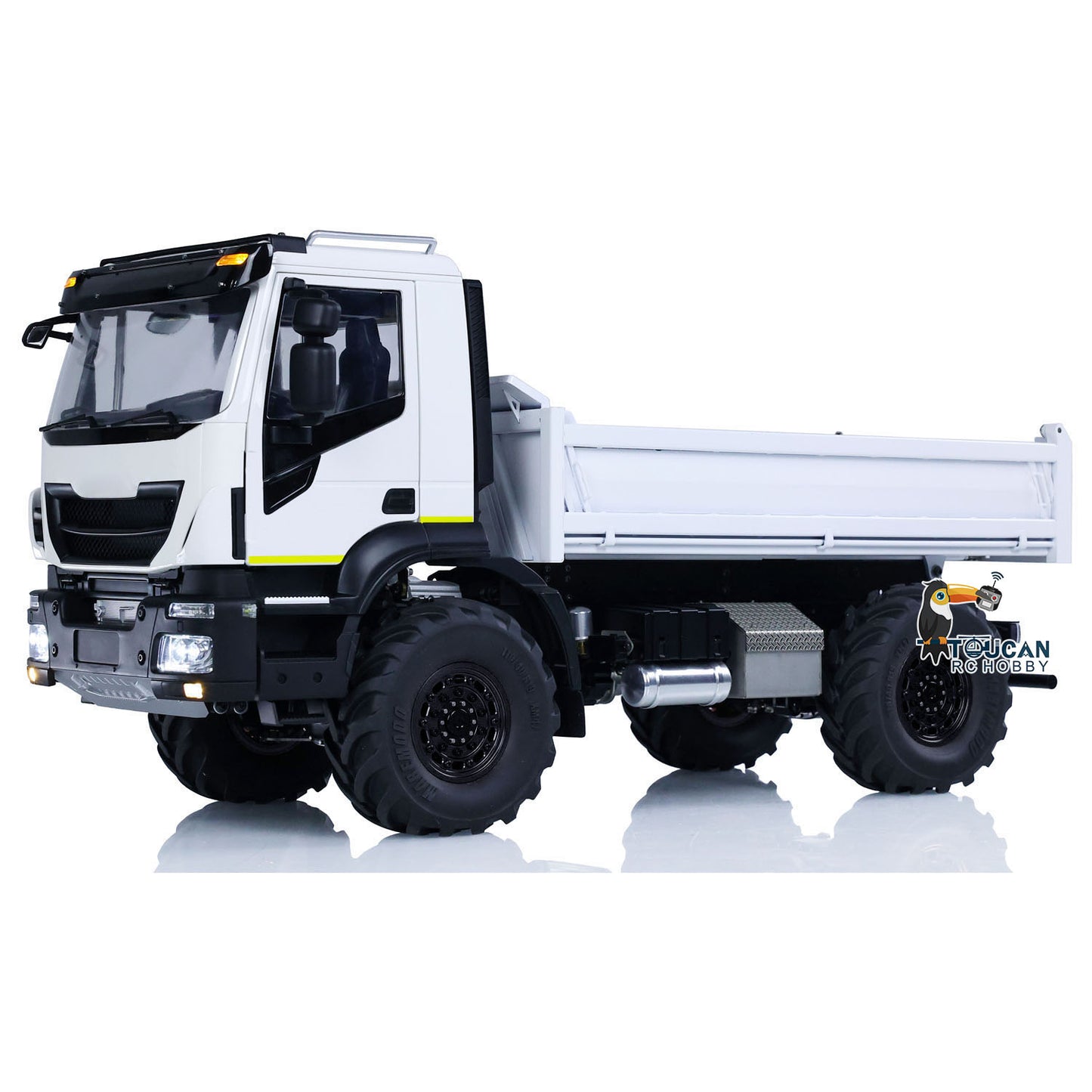 Fast Free Shipping Metal 4x4 1/14 RC Hydraulic Dumper Trucks Remote Control Tipper Dump Car Models