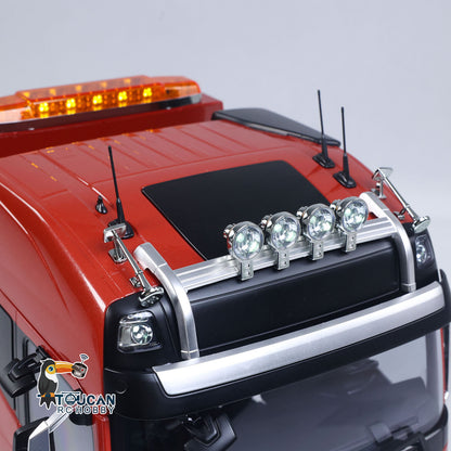 Customized DIY TAMIYA 56362 1/14 8x4 RC Wrecker Tow Truck Rescue Car FH16 RTR Electric Recovery Vehicles I6S Radio Battery Sound