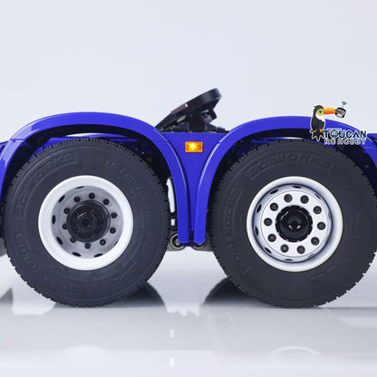 TOUCAN 770S 1/14 RC Tractor Truck 6X6 Metal Chassis Axle Locks RTR 3Speed Lorry Car Smoke Sound Light Unit Cabin Suspension ST8