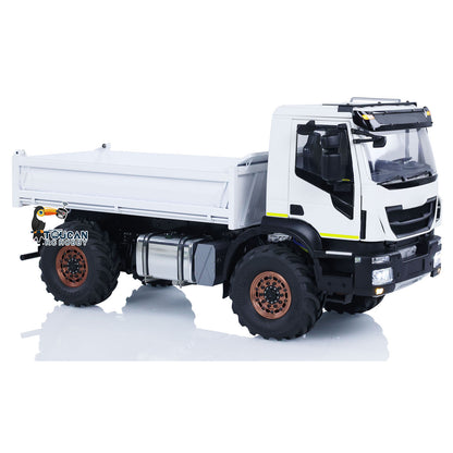 IN STOCK Metal 4x4 1/14 RC Hydraulic Dumper Electric Trucks Remote Controlled Tipper Dump Emulated Car Hobby Models Special Edition