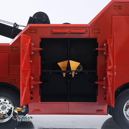 Customized DIY TAMIYA 56362 1/14 8x4 RC Wrecker Tow Truck Rescue Car FH16 RTR Electric Recovery Vehicles I6S Radio Battery Sound