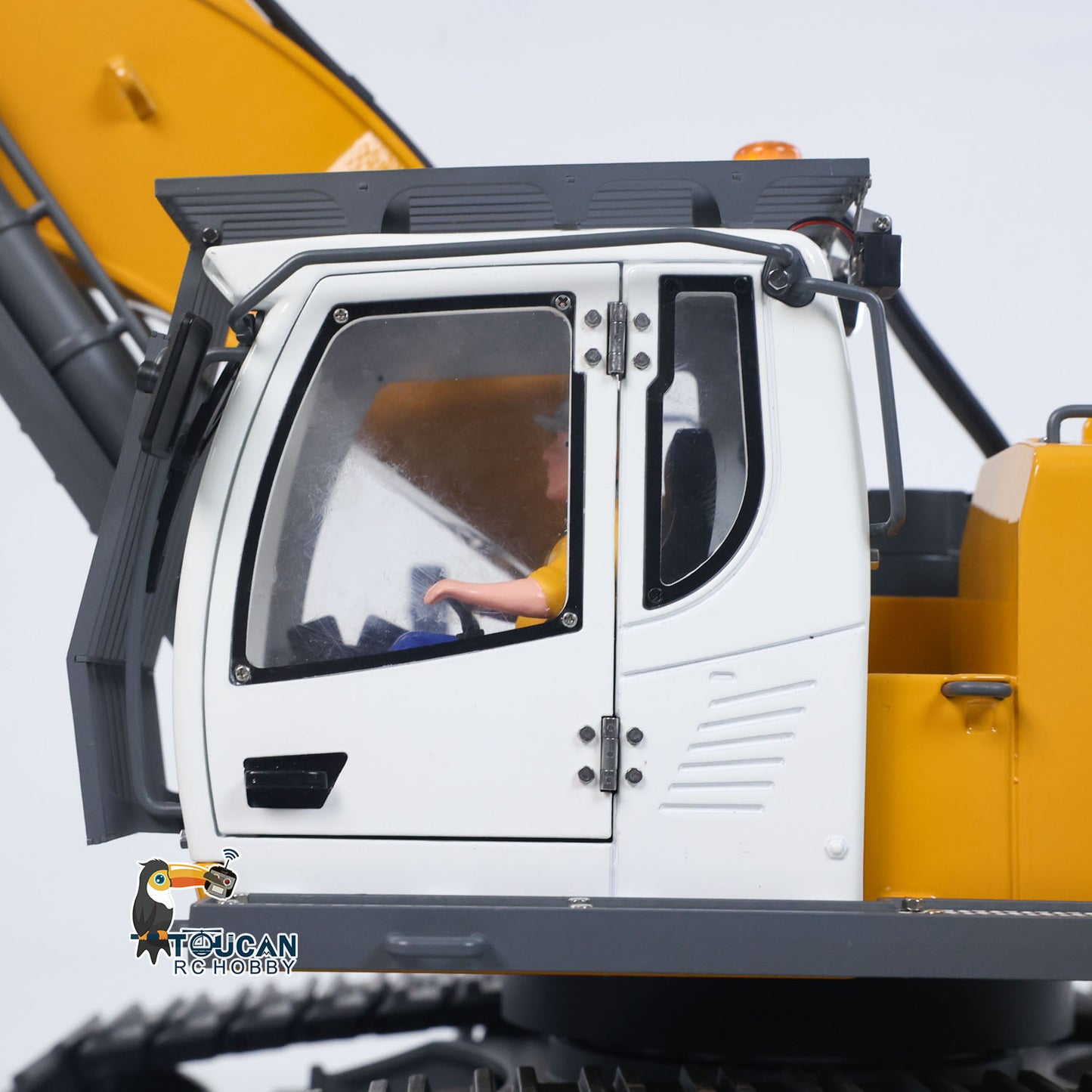 US Stock 1/18 Kabolite 5901 100S Electric Lifting RC Excavator Flysky Remote Control Digger Engineering Vehicle Electric Ripper Hammer