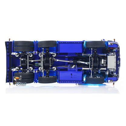 TOUCAN 770S 1/14 RC Tractor Truck 6X6 Metal Chassis Axle Locks RTR 3Speed Lorry Car Smoke Sound Light Unit Cabin Suspension ST8