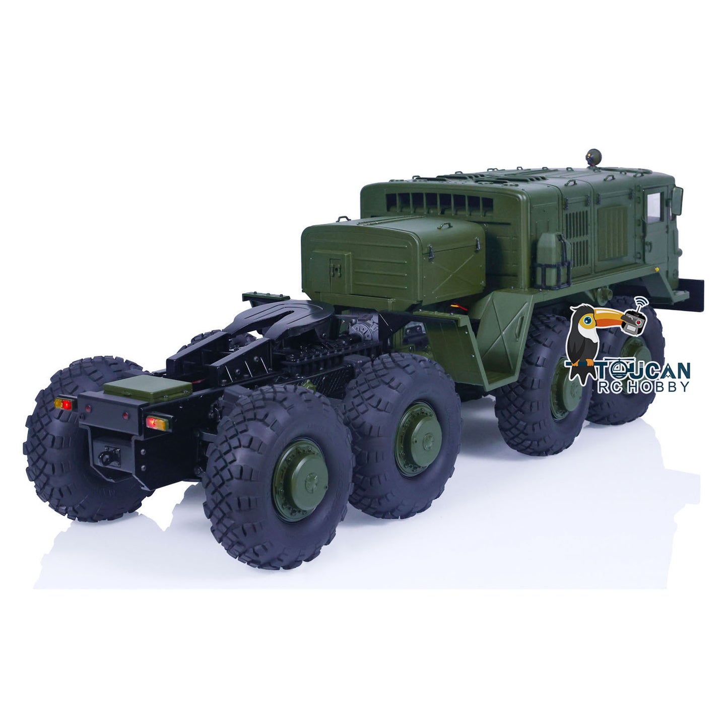 CROSSRC 1/12 8x8 BC8 Military RC Climbing Vehicle Tractor Truck Ready To Run Remote Controlled Crawler Car Hobby Model