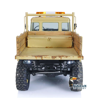 LESU 1/10 4x4 RC Off-Road Vehicles RTR UM406 Remote Controlled Crawler Painted Assembled Trucks Brushless Motor ESC
