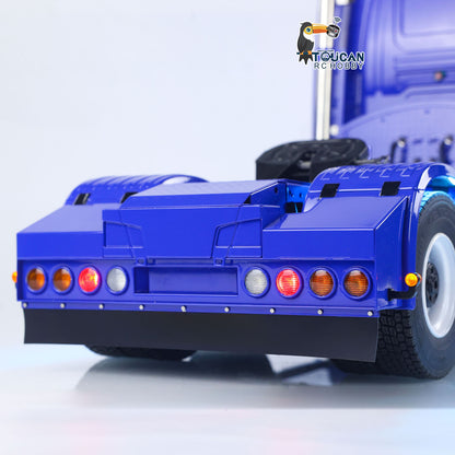 TOUCAN 770S 1/14 RC Tractor Truck 6X6 Metal Chassis Axle Locks RTR 3Speed Lorry Car Smoke Sound Light Unit Cabin Suspension ST8
