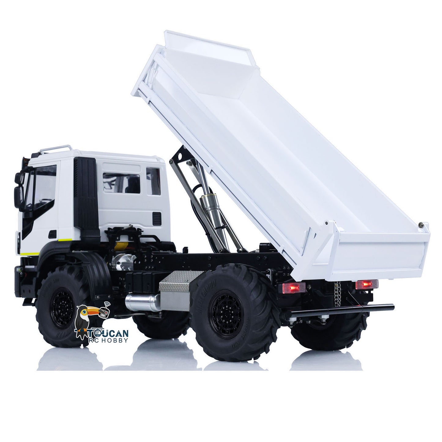 Fast Free Shipping Metal 4x4 1/14 RC Hydraulic Dumper Trucks Remote Control Tipper Dump Car Models