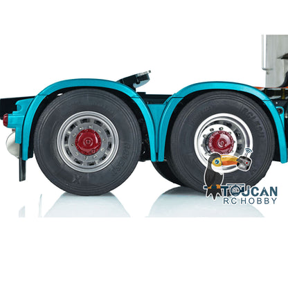 TOUCAN 1/14 RC Tractor Truck RTR/PNP Remote Control Lorry Vehicle 3363 1851 6x6 Metal Chassis 140401A High Roof Cab Shell 3Speed Gearbox Light Sound Electric Wiper