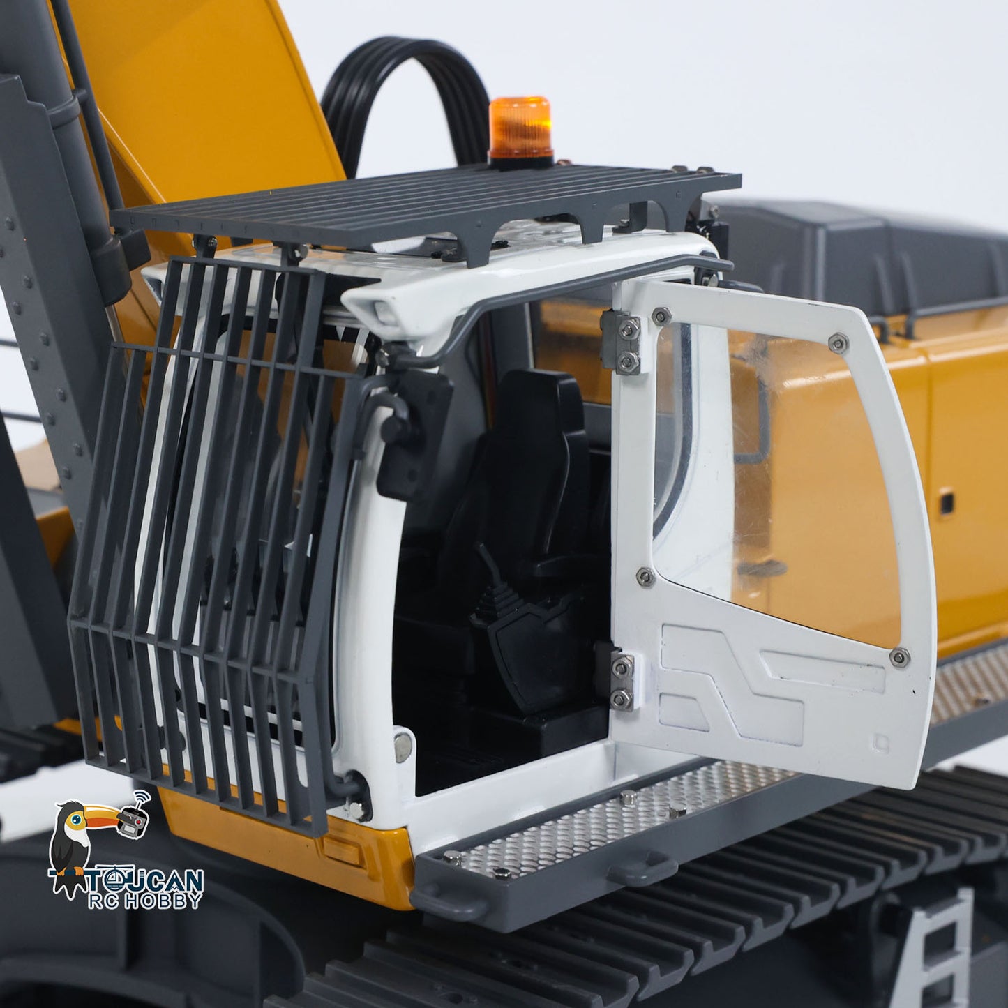 Fast Free Shipping 1/18 Kabolite 5901 100S Electric Lifting RC Excavator Flysky Remote Control Digger Engineering Vehicle Electric Ripper Hammer