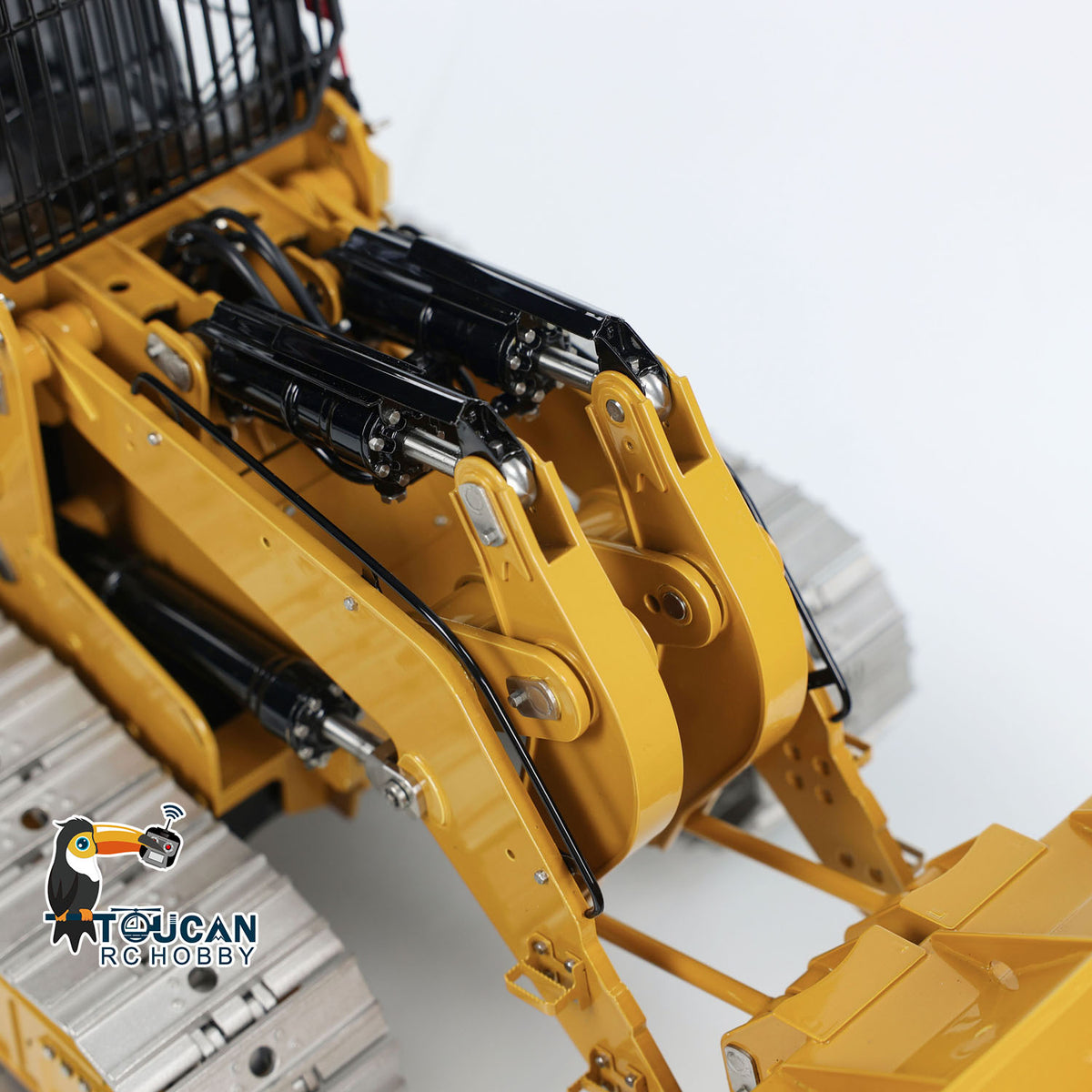 TOUCAN RC HOBBY LESU 1/14 973K Hydraulischer RC-Kettenlader Metall ferngesteuertes Auto Baufahrzeug Simulationsmodell Bausätze/PNP/RTR