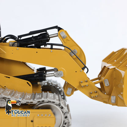 TOUCAN RC HOBBY LESU 1/14 973K Hydraulischer RC-Kettenlader Metall ferngesteuertes Auto Baufahrzeug Simulationsmodell Bausätze/PNP/RTR