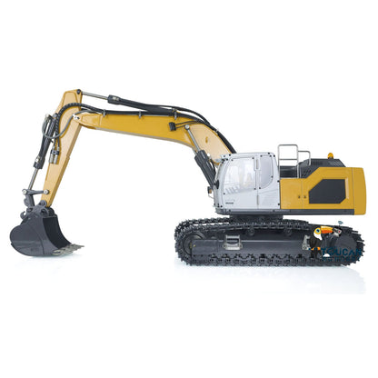 Fast Free Shipping XDRC 1/14 Metal Assembled Hydraulic RTR RC Excavator Upgraded 5CH Valve RC Digger 945 W/ PL18EV Controller Light Sound System