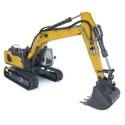 Fast Free Shipping XDRC 1/14 Metal Assembled Hydraulic RTR RC Excavator Upgraded 5CH Valve RC Digger 945 W/ PL18EV Controller Light Sound System