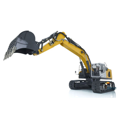 Fast Free Shipping XDRC 1/14 Metal Assembled Hydraulic RTR RC Excavator Upgraded 5CH Valve RC Digger 945 W/ PL18EV Controller Light Sound System