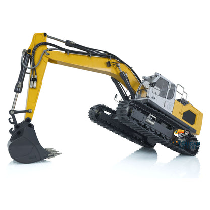 IN STOCK XDRC Full Metal Hydraulic RC Excavator Tracked 1/14 for Liebhe 945 Painted Assembled Trucks 5CH Reversing Valves PL18EV Light