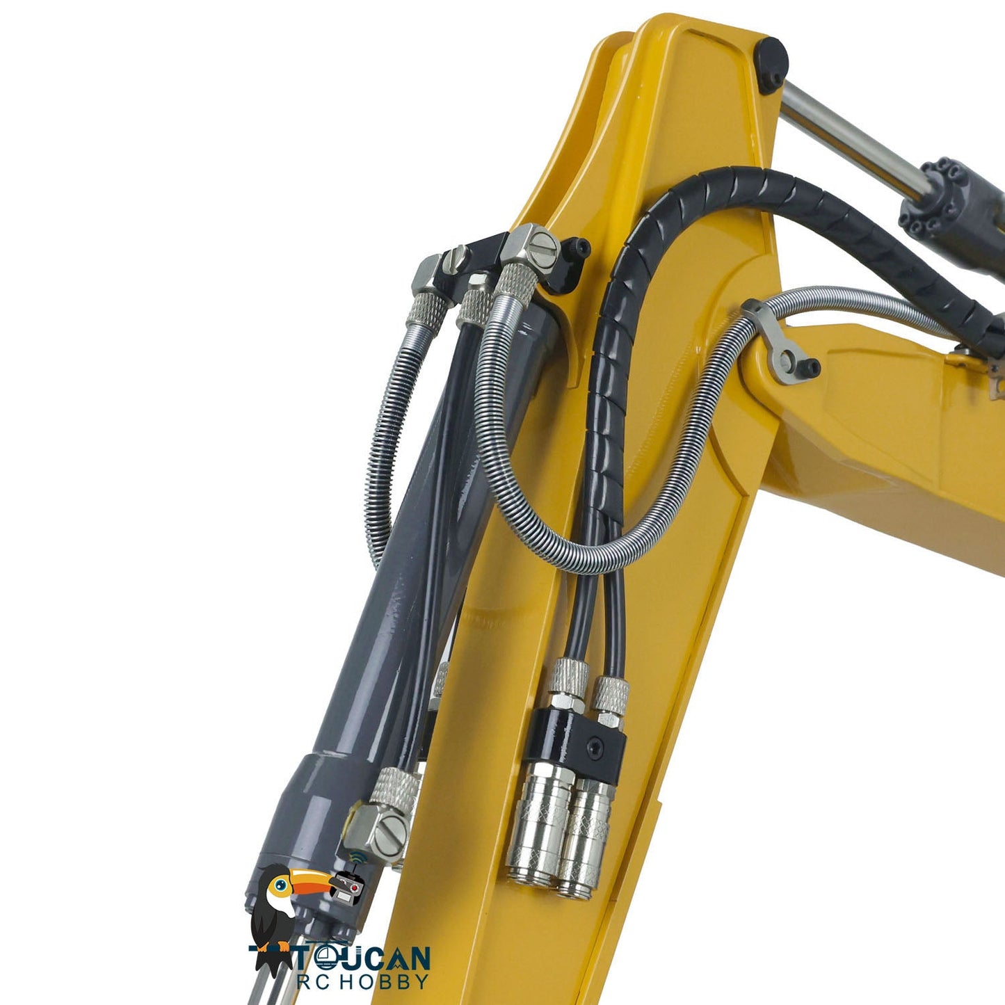 Fast Free Shipping XDRC 1/14 Metal Assembled Hydraulic RTR RC Excavator Upgraded 5CH Valve RC Digger 945 W/ PL18EV Controller Light Sound System