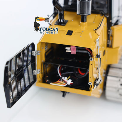TOUCAN RC HOBBY LESU 1/14 973K Hydraulischer RC-Kettenlader Metall ferngesteuertes Auto Baufahrzeug Simulationsmodell Bausätze/PNP/RTR