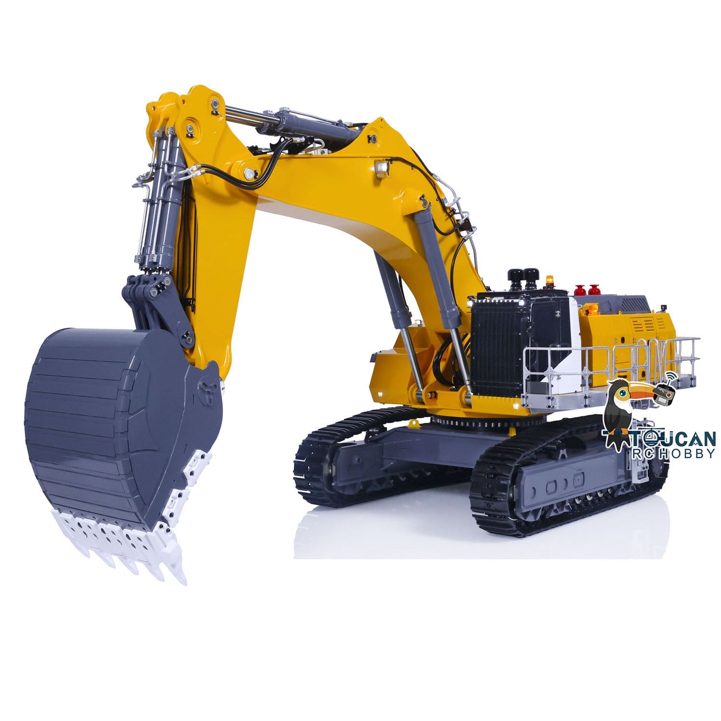 USA Pre-Order by the sea 1:14 LESU AOUE 9150 RC Hydraulic Excavator Remote Control Heavy Backhoe Shovel Digger Model ESC Servo Motor Light Double Pump