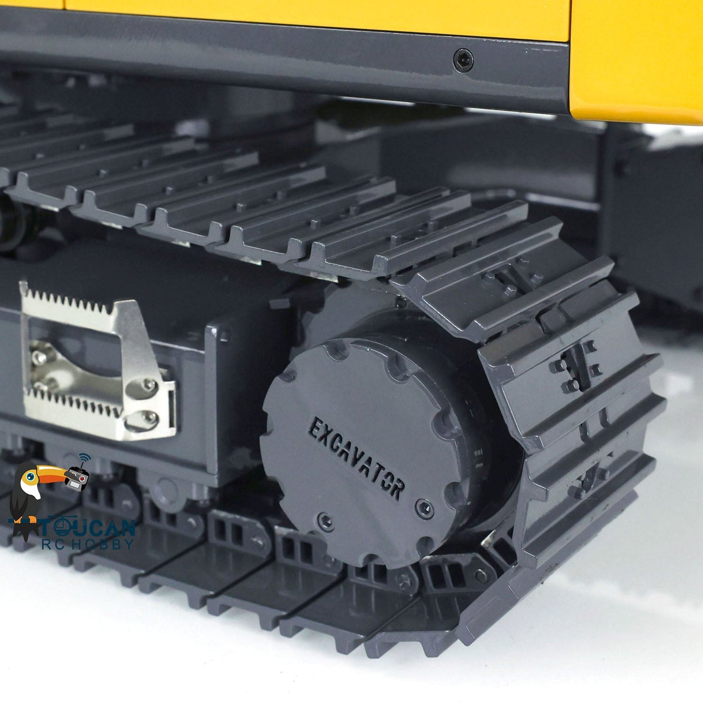 Fast Free Shipping XDRC 1/14 Metal Assembled Hydraulic RTR RC Excavator Upgraded 5CH Valve RC Digger 945 W/ PL18EV Controller Light Sound System