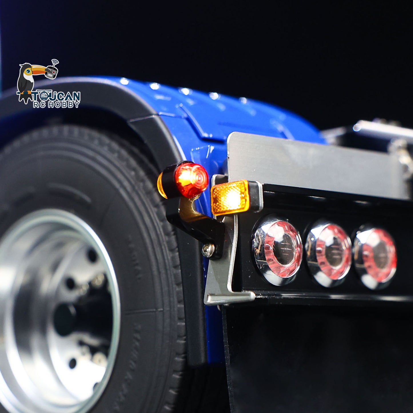 In Stock RTR Unitru 06 770S 1/14 Remote Control Tractor Truck 6X6 Metal Chassis 2Speed Gearbox Smoke Lights Sounds Brushless Motor ESC