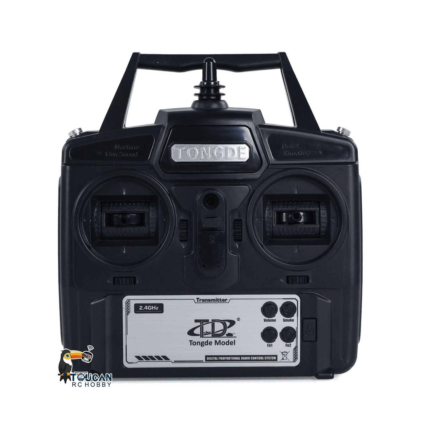 UK Stock 1/16 Tongde RC Tank M109A2 Self-propelled Howitzer RTR Infrared BB Barrel Recoil Light Sound  Smoke Remote Controller