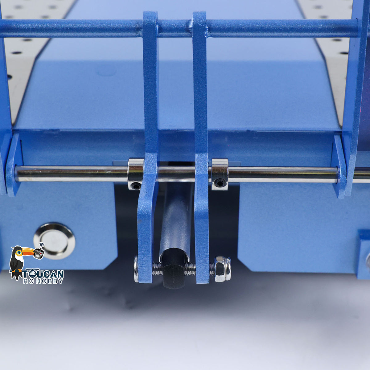 TOUCAN RC HOBBY HHG Model 5 Axles Metal Semi-trailer for 1/14 RC Tractor Truck Remote Control Dumper Cars Construction Vehicles DIY Hobby Models Painted