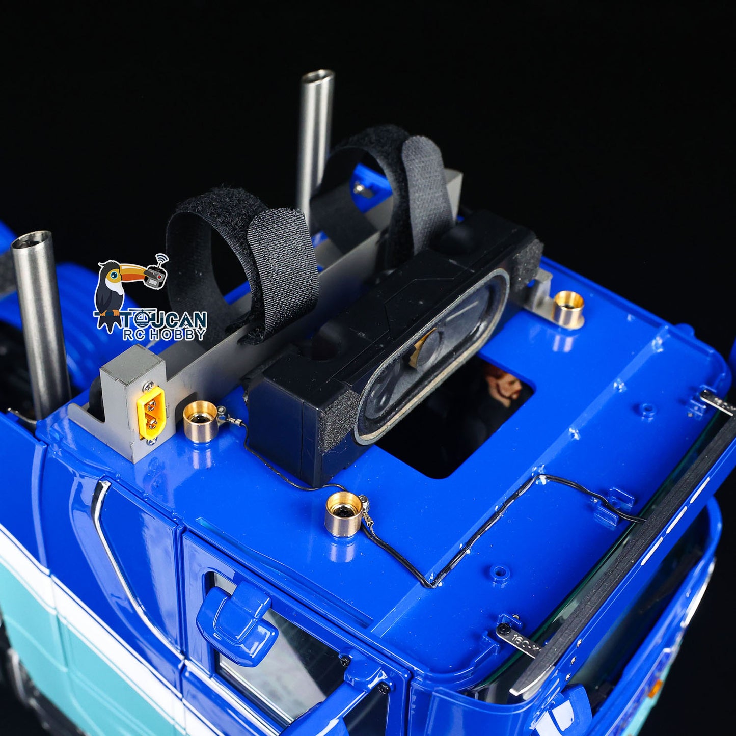 In Stock RTR Unitru 06 770S 1/14 Remote Control Tractor Truck 6X6 Metal Chassis 2Speed Gearbox Smoke Lights Sounds Brushless Motor ESC