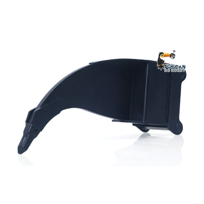 Super Frog 3CH Valve Hydraulic Wrist Metal Ripper Metal Bucket for 1/14 Metal RC Excavator E400 6CH 9CH Pro Remote Control Digger Model Construction Machine