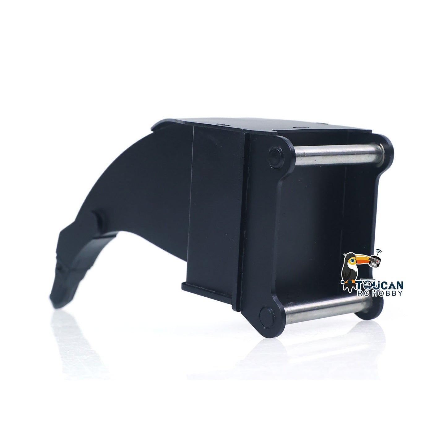 Super Frog 3CH Valve Hydraulic Wrist Metal Ripper Metal Bucket for 1/14 Metal RC Excavator E400 6CH 9CH Pro Remote Control Digger Model Construction Machine