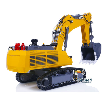 USA Pre-Order by the sea 1/14 LESU RC Hydraulic Excavator AOUE 9150 Metal RTR FlySky PL18EV Remote Control Heavy Backhoe Shovel Sound Light Smoke Unit