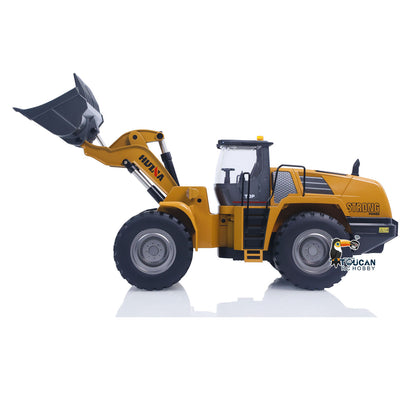 Fast Free Shipping 1/14 HUINA Toys 2.4G Radio Controlled Loader 1583 Electric Lifting System Lights Sound RC Construction Vehicles Assembled