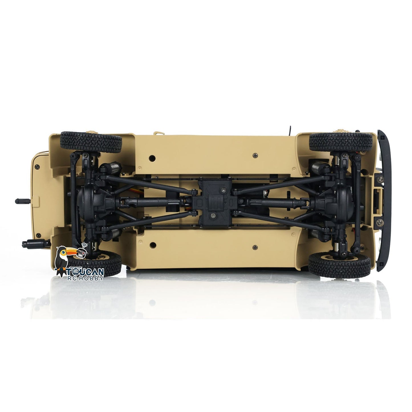 1/18 HG4-51 4x4 RC Command Vehicles 4WD Radio Control Off-road Car Model UPgraded Version Sound Light Smoke Unit ESC Servo Motor