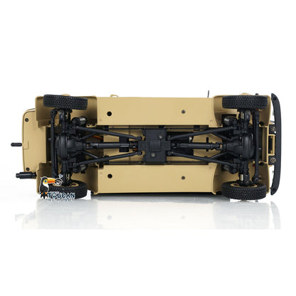 1/18 HG4-51 4x4 RC Command Vehicles 4WD Radio Control Off-road Car Model UPgraded Version Sound Light Smoke Unit ESC Servo Motor