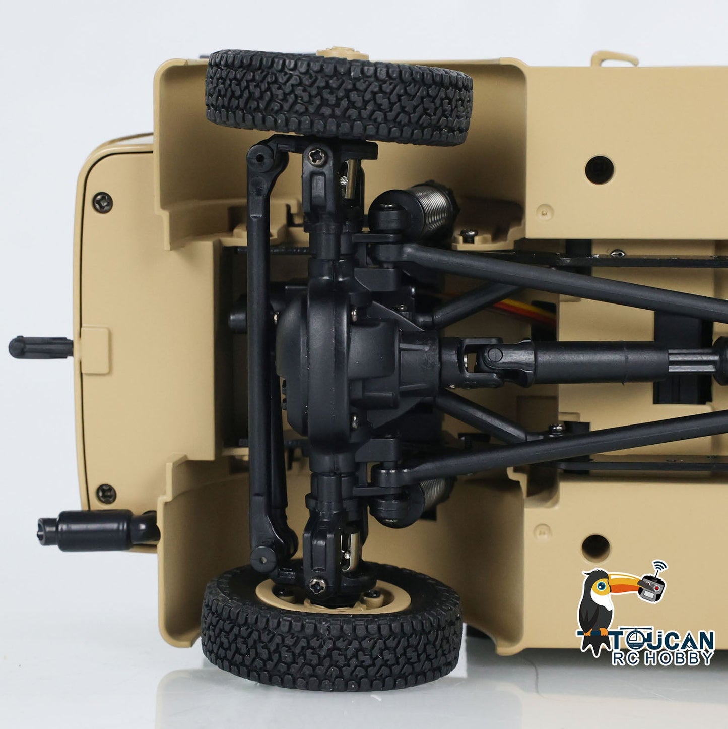 1/18 HG4-51 4x4 RC Command Vehicles 4WD Radio Control Off-road Car Model UPgraded Version Sound Light Smoke Unit ESC Servo Motor