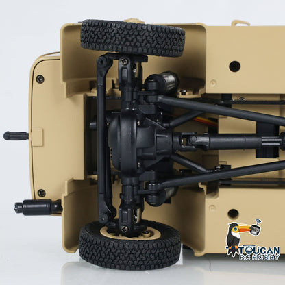 1/18 HG4-51 4x4 RC Command Vehicles 4WD Radio Control Off-road Car Model UPgraded Version Sound Light Smoke Unit ESC Servo Motor