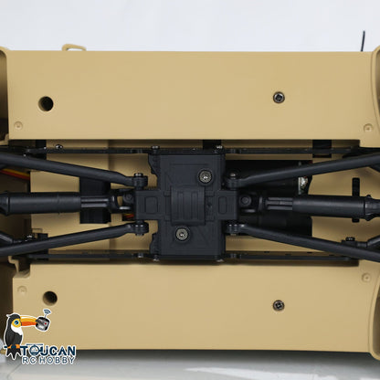 1/18 HG4-51 4x4 RC Command Vehicles 4WD Radio Control Off-road Car Model UPgraded Version Sound Light Smoke Unit ESC Servo Motor