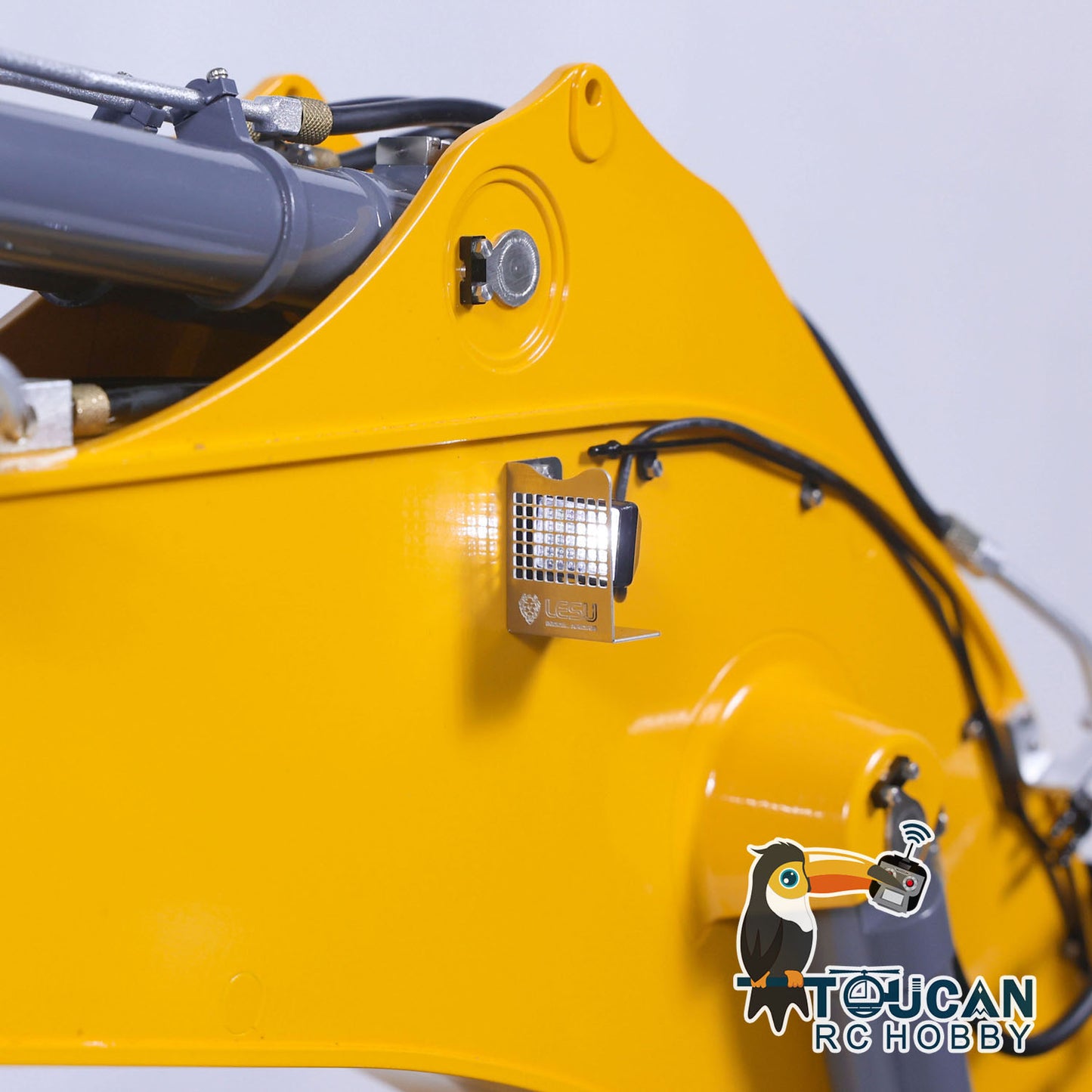 USA Pre-Order by the sea 1/14 LESU RC Hydraulic Excavator AOUE 9150 Metal RTR FlySky PL18EV Remote Control Heavy Backhoe Shovel Sound Light Smoke Unit