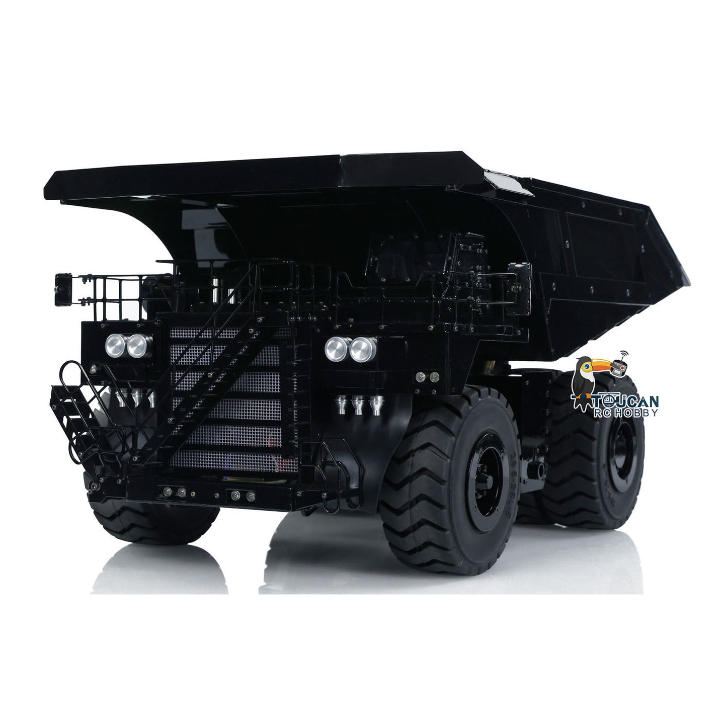 1:20 793D RC Hydraulic Mining Truck Metal Remote Controlled Dump Tipper Cars Simulation Hobby Model DIY Vehicle ESC Servo Motor