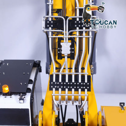 USA Pre-Order by the sea 1:14 LESU AOUE 9150 RC Hydraulic Excavator Remote Control Heavy Backhoe Shovel Digger Model ESC Servo Motor Light Double Pump