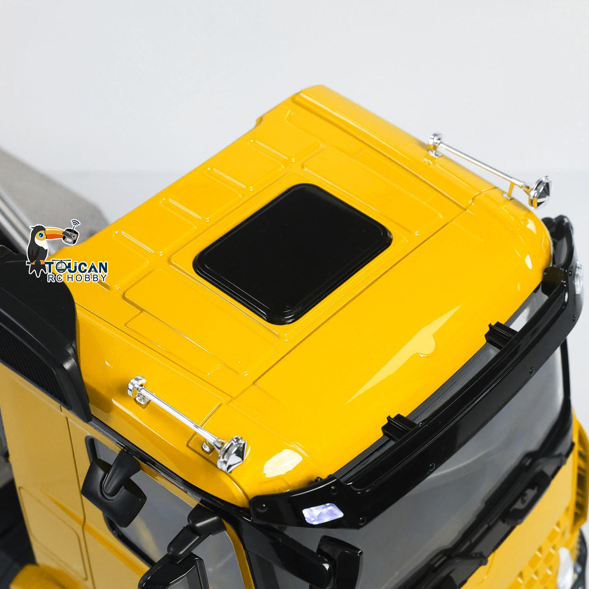 TOUCAN RC HOBBY LXY 1/14 8x8 RC Hydraulic Dumper Car Roll Off Full Dump Rear Axle Steering with U-shaped High Short Standard Bucket Timber Flatbed