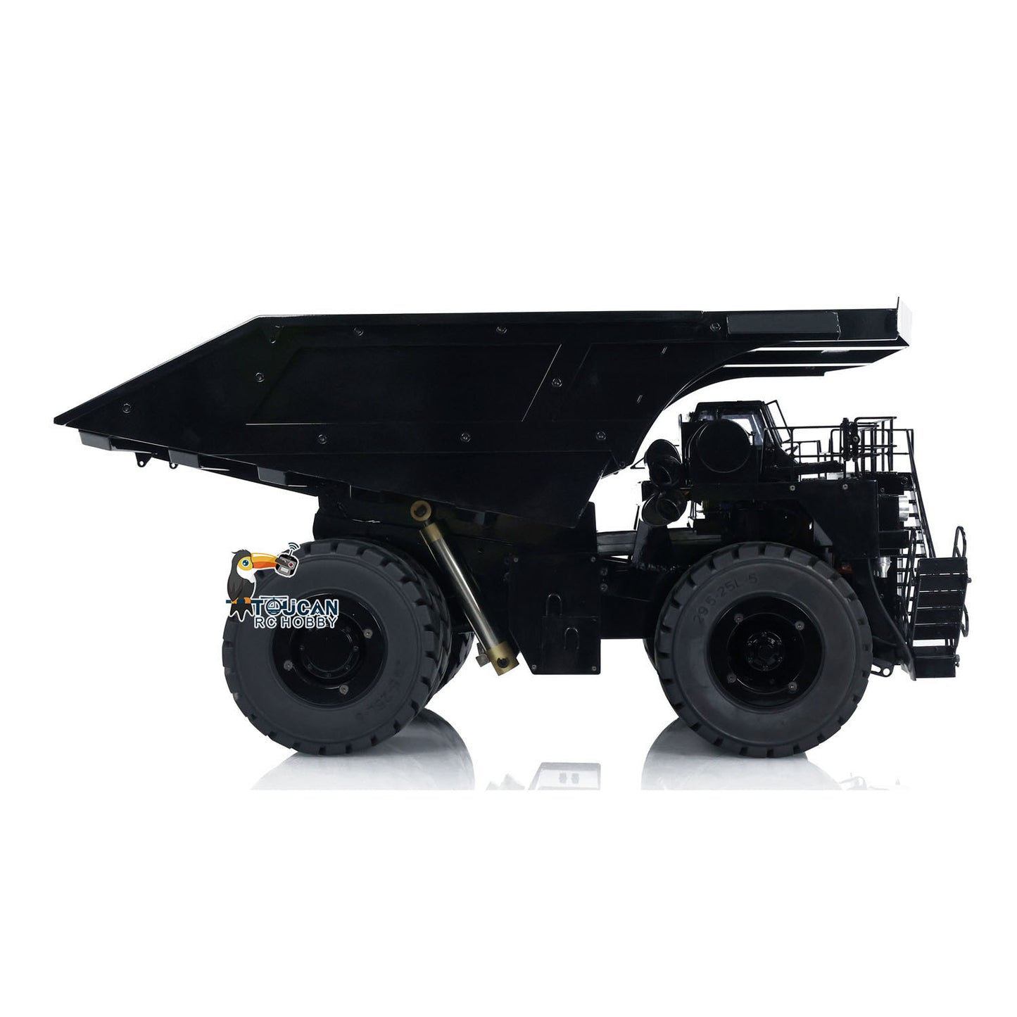 1/20 Hydraulic Remote Control Mining Truck 793D Flysky I6X RC Dumper Lights Warning Sound Battery Ready to Run for RC Excavator